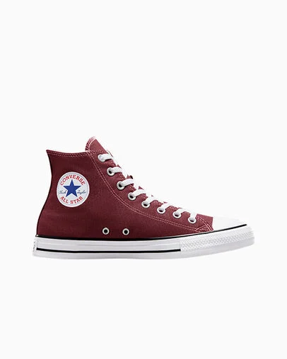 Maroon high top Chuck Taylor All Star