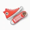 Vermillion Red high top Chuck Taylor All Star