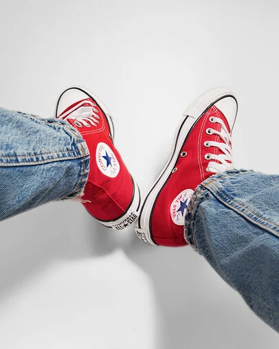 red high top Chuck Taylor All Star