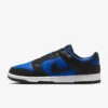 Hyper Royal White Black a Nike Dunk Low Retro