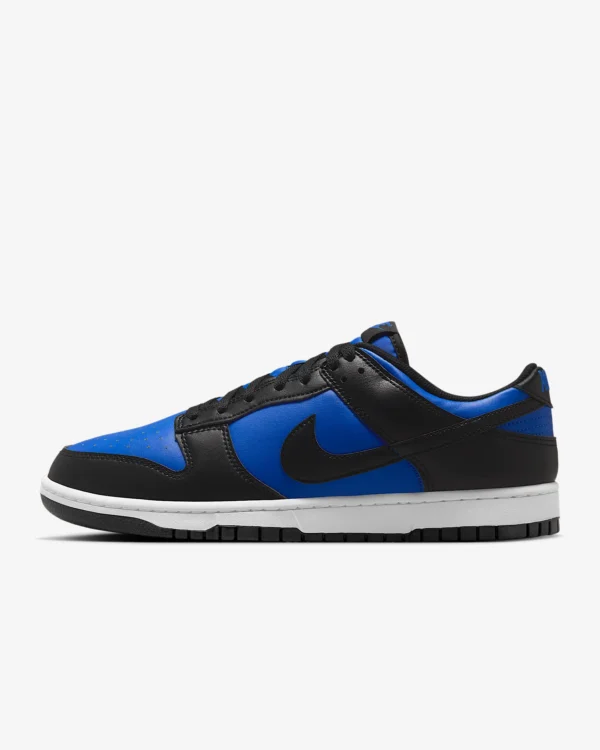 Hyper Royal White Black a Nike Dunk Low Retro