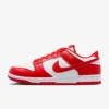 White White University Red a Nike Dunk Low Retro