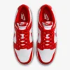 White White University Red c Nike Dunk Low Retro